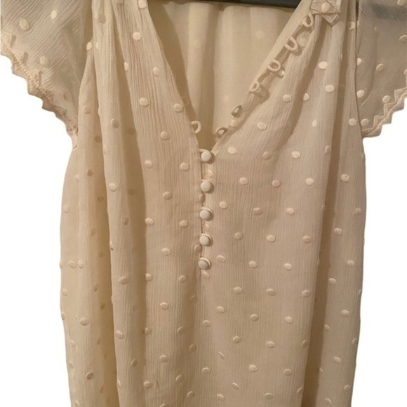 Rebecca Taylor polka dot embroidered blouse - Picture 4 of 6